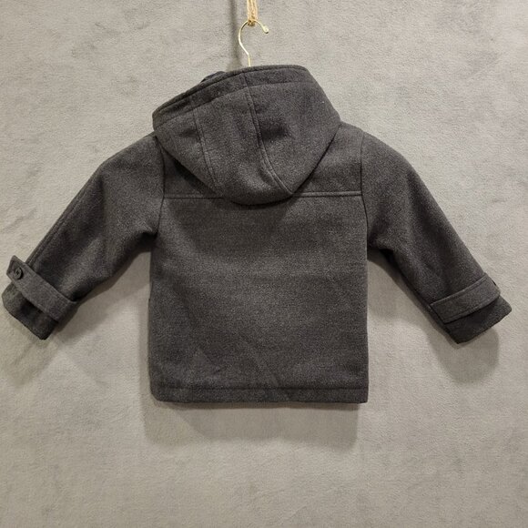 Rothchild Hooded Toggle & Zip‎ Wool Blend Coat Jacket Size 3T - Picture 3 of 7